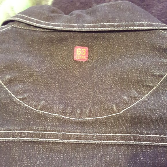 2/$20 Dex Stretch Denim Jacket, Dark Wash - Picture 9 of 14